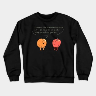 Comparing Comic Dark Crewneck Sweatshirt